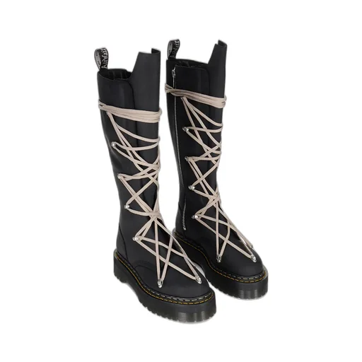 W's Quad Sole Pentalace Boot / Blk