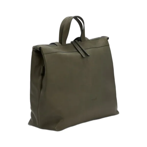 MarsÈLl Borso Logo Debossed Top Handle Bag