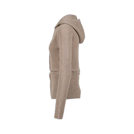 Refracta Cardigan / Dark Stone