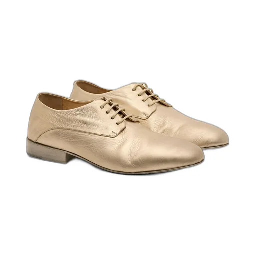 MarsÈLl Scia Derby Platinum Foil Shoes