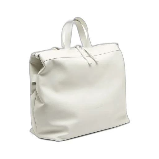 MarsÈLl Borso Logo Debossed Top Handle Bag