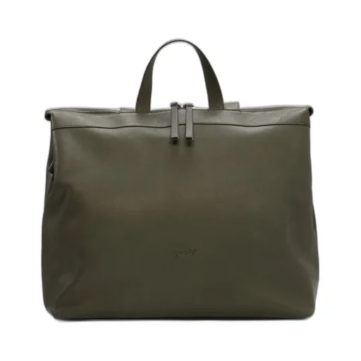 MarsÈLl Borso Logo Debossed Top Handle Bag