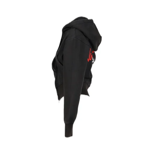 Twisted Hoodie Knit / Black