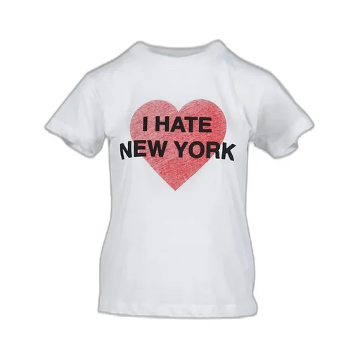 I Hate Ny T-Shirt Knit / Wht