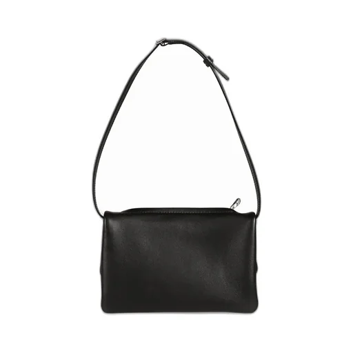 Cuff Leather Mini Clutch / Blk