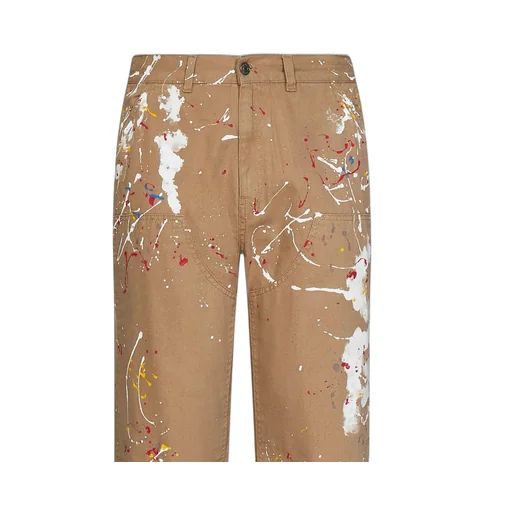 Martine Rose Paint-Splatter Wide-Leg Cargo Trousers