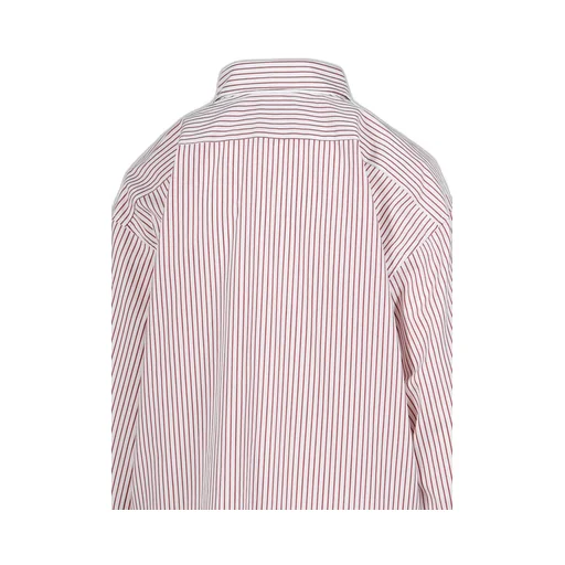 Trompe L'oeil Button Down Woven / Wht