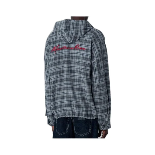 Martine Rose Check Fleece Hoodie