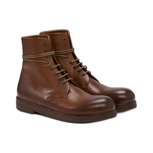 MarsÈLl Zucca Zeppa Lace-Up Ankle Boots