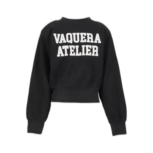 Shoulderpad Sweatshirt Knit / Blk