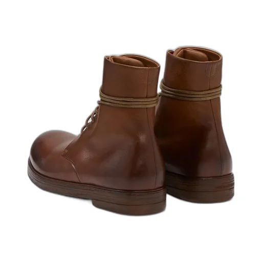 MarsÈLl Zucca Zeppa Lace-Up Ankle Boots