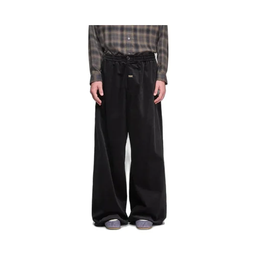 Martine Rose Wide-Leg Corduroy Elasticated Waistband Trousers