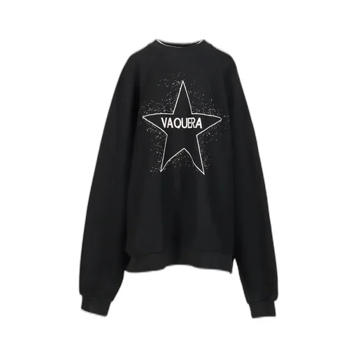 Oversized Sweat Shirt Knit / Blk
