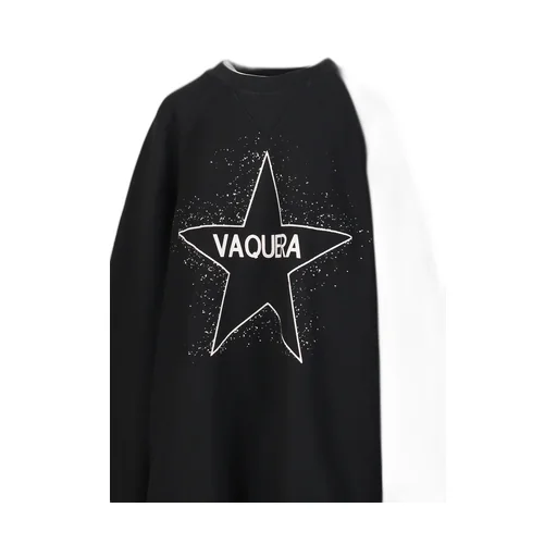 Oversized Sweat Shirt Knit / Blk