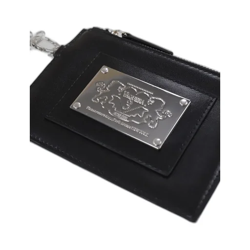 Wallet Necklace Leather / Black