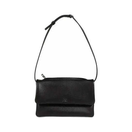 Cuff Leather Mini Clutch / Blk