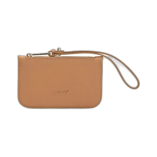 MarsÈLl Logo Embossed Zipped Wallet