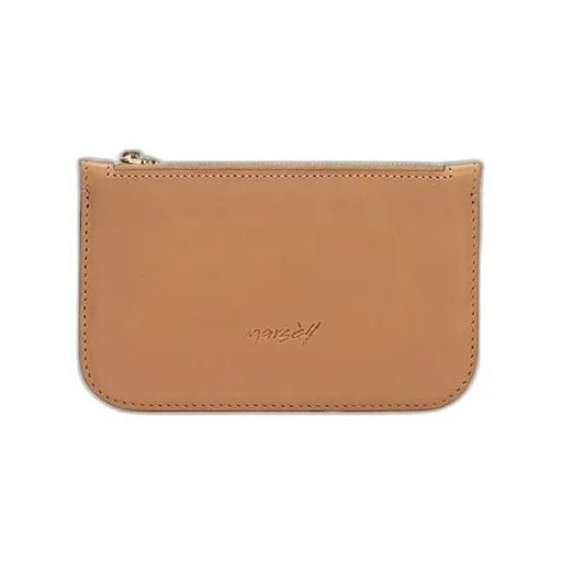 MarsÈLl Logo Embossed Zipped Wallet