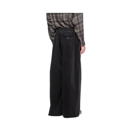 Martine Rose Wide-Leg Corduroy Elasticated Waistband Trousers