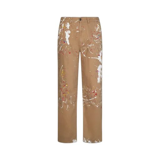Martine Rose Paint-Splatter Wide-Leg Cargo Trousers