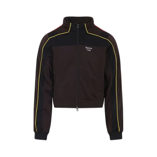 Martine Rose Zip-Up Shrunken Track Jacket