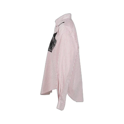 Trompe L'oeil Button Down Woven / Wht