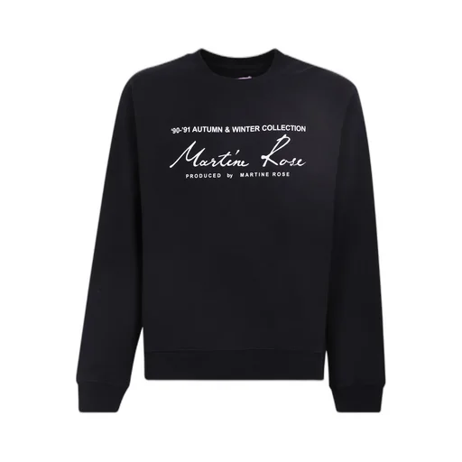 Martine Rose Logo Printed Crewneck Sweatshirt