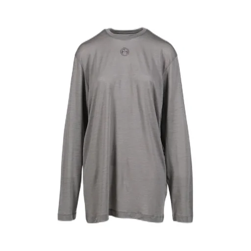 Merino Jersey Three T-Shirts Set / Gry/Red/Blk