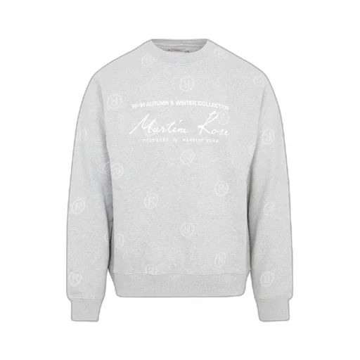 Martine Rose Logo Printed Crewneck Sweatshirt