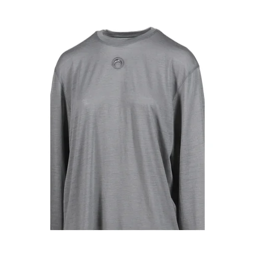 Merino Jersey Three T-Shirts Set / Gry/Red/Blk