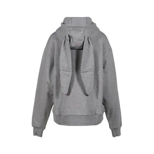 Patch Rabbit Ears Hoodie / Gry