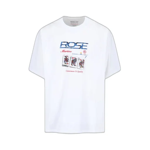 Martine Rose Logo Printed Oversize T-Shirt
