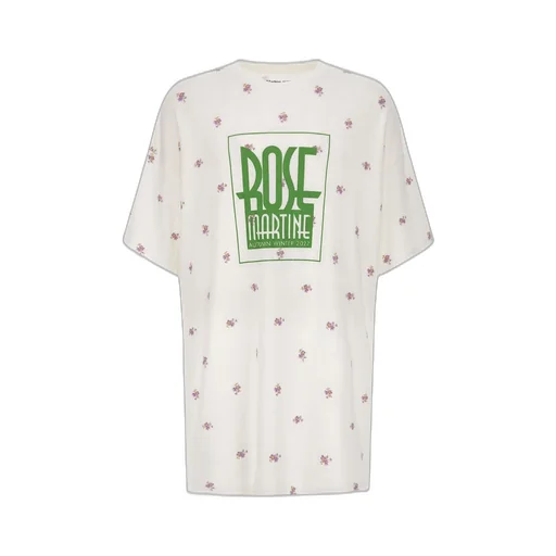 Martine Rose Long Printed Floral Print T-Shirt