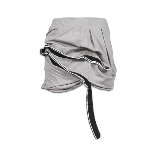 Twirl Rib Skirt / Gry Black