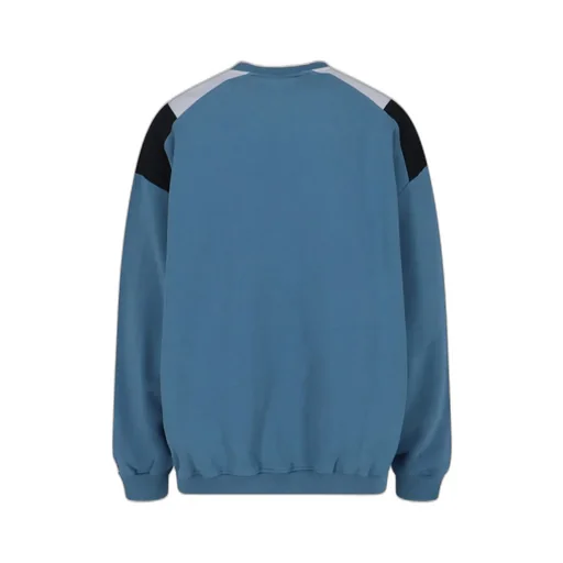 Martine Rose Color Blocked Striped Sweatshirt
