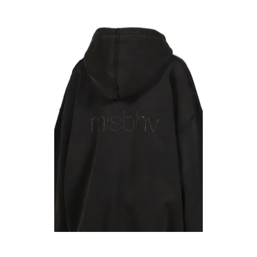 Cross Hoodie / Washed Black