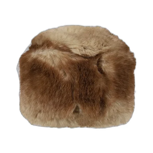 Margot Mink Pillbox Hat / Blinde Mink
