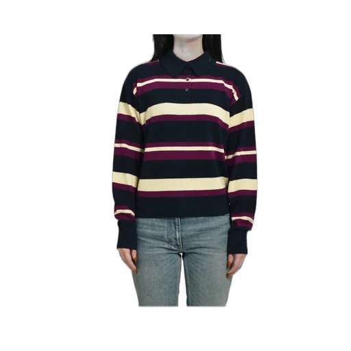 Collegiate Stripe Polo / Midnight Combo