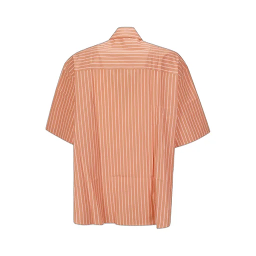 Martine Rose Striped Short-Sleeved Shirt