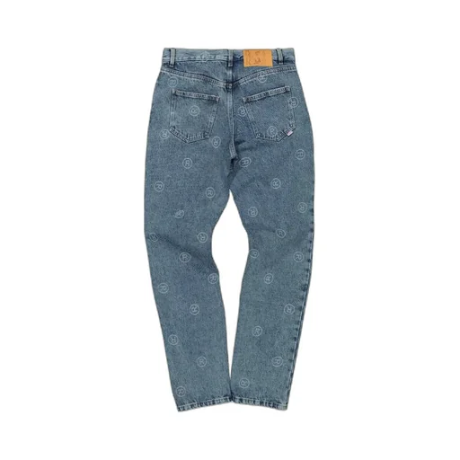 Martine Rose Logo Embroidered Straight-Leg Jeans