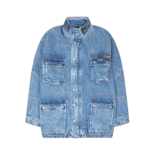 Martine Rose Marble Washed Denim Jacket