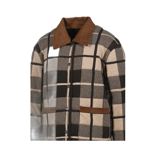 Quilted Plaid Liner Jacket