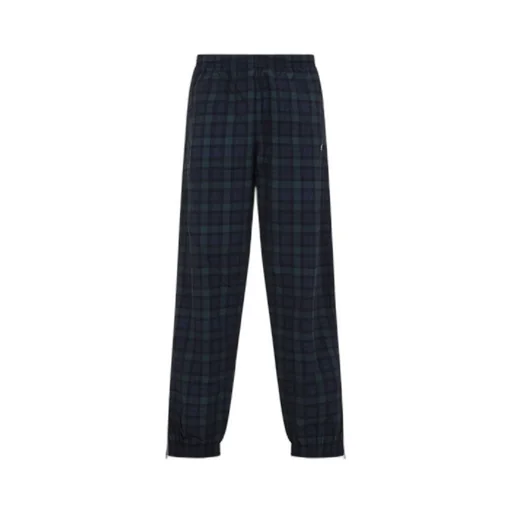 Martine Rose Logo Embroidered Checked Pants