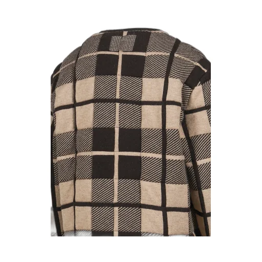 Quilted Plaid Liner Jacket