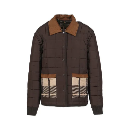 Quilted Plaid Liner Jacket