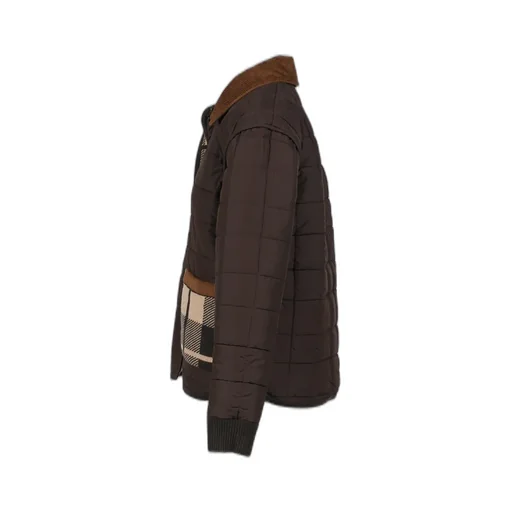 Quilted Plaid Liner Jacket