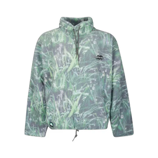 Martine Rose Grass Printed Drawstring Sweatshirt