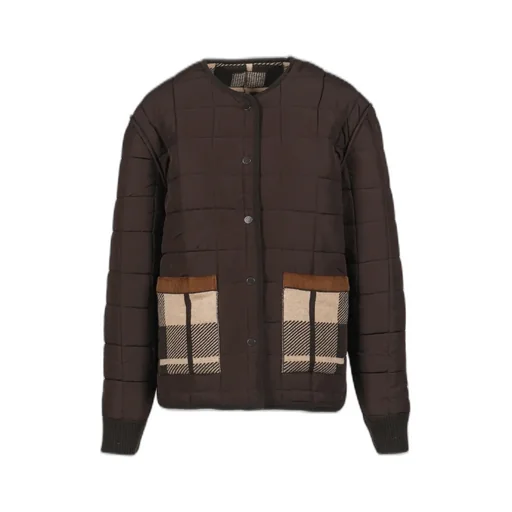 Quilted Plaid Liner Jacket