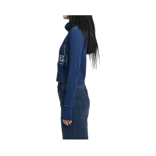 Retro Ad Pegasus Print Sport Jacket / Nvy Blu
