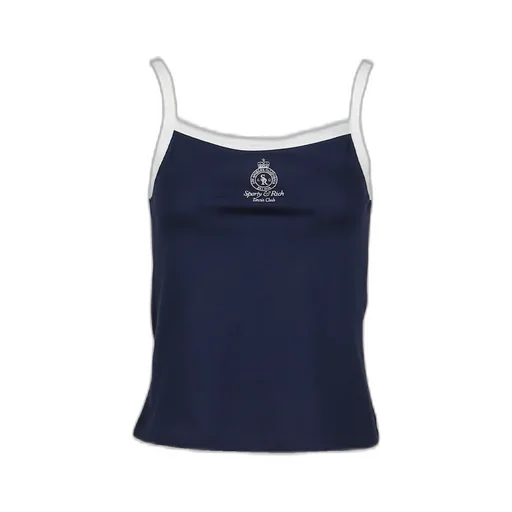 Crown Tennis Pique Tank / Dark Nvy